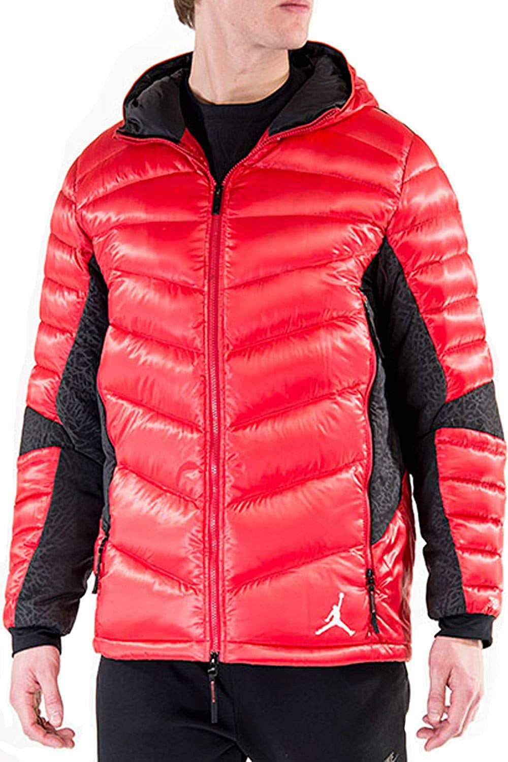 Jordan Mens Hyperply Jacket , Red/Black 
