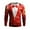 Watermelon Red, variant on SRZYMJ Men's Christmas Graphic Long Sleeve T-Shirt Festive Digital 3D Print Fashion Crewneck Casual Top Holiday Style Comfortable Fit