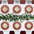 thumbnail image 7 of Ryvnso Mandala1 Pattern Round Plate Mats Dining Table Placemat Set of 4 for Holiday Decoration, 7 of 7