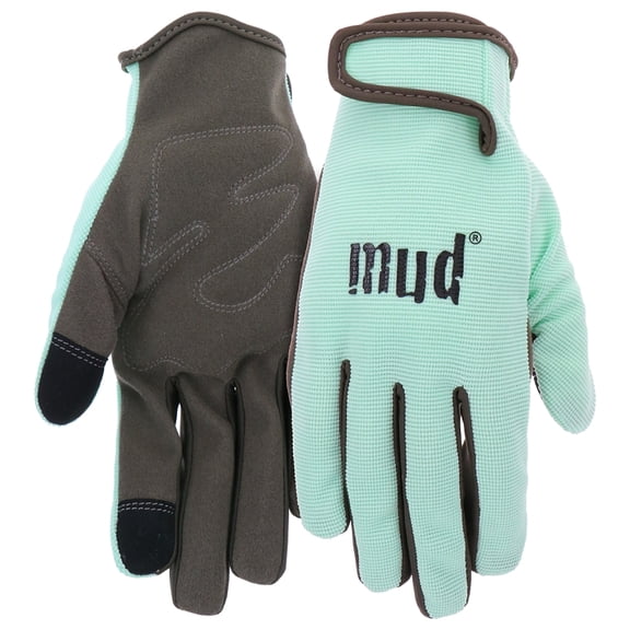 Mud Women's Small/Medium Synthetic Leather Mint Garden Glove MD51001MT-WSM