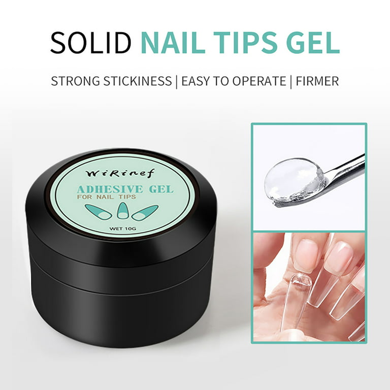 TRYING SOLID GEL GLUE WITH GEL X + REMOVAL!
