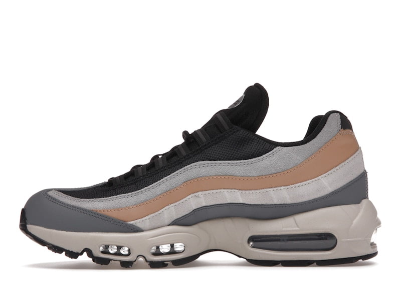 Nike Men's Air Max 95 Black Beige Grey Running Shoes, from StockX