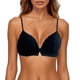 thumbnail image 1 of Brasier sin Varillas Mujer Tela de Mantequilla Sujetador con Tirantes Finos de Encaje con Copa Triangular Pequeña Francesa Fina con Botones Delanteros y Traseros para Mujer sin Aro de Acero Grande, 1 of 3