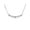 White, variant on Women's Diamond 10k White Gold Necklace