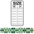 thumbnail image 4 of St.Patrick's Day Green White Check Plaid Cotton Linen Table Runners Lucky Shamrock Clover Trucks Spring Holiday Non-Slip Rectangle Burlap Tablecloths for Party Dining Kitchen Home Decor,13" x 70" Long, 4 of 7