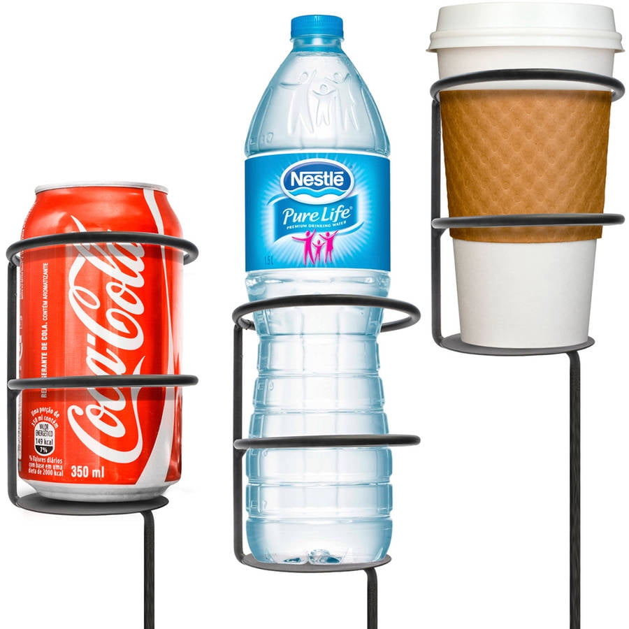 Sorbus Outdoor Beverage Heavy Duty Drink Holder Stakes Set of 4 Patio