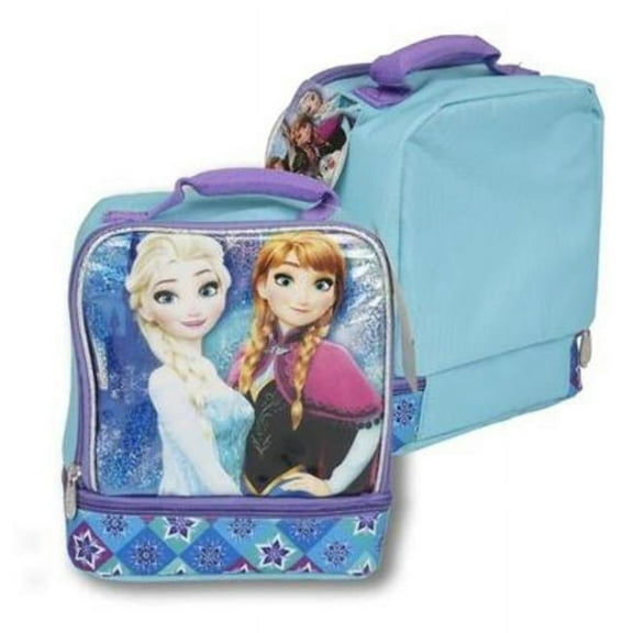 Disney 2328524 Frozen Double Compartment Lunch Bag