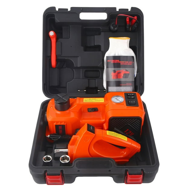 Kit de gato hidráulico eléctrico para auto Trihelper de 5 toneladas, 12V