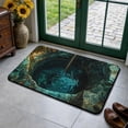 thumbnail image 4 of 3D Illusion Non-Slip Bath Mat, Super Absorbent Quick Dry Bathroom Rug, 16x24 Inch Modern Door Mat for Bathroom Shower Entrance, Machine Washable, 4 of 5
