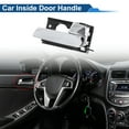 thumbnail image 3 of Manija de puerta interior del lado derecho trasero para Kia Rio 2007-2011 Manija de puerta interior No.836201G000 Negro Tono Plateado 1 Pc, 3 of 6