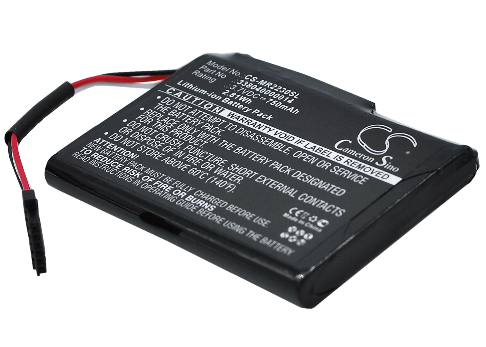Replacement Battery For Magellan 3.7v 750mAh / 2.78Wh GPS, Navigator