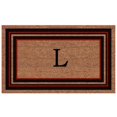 thumbnail image 1 of Calloway Mills 180062436L Esquire 2' X 3' Extra-Thick Monogrammed Doormat (Letter L), 1 of 1