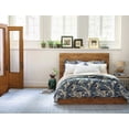 thumbnail image 4 of Dash & Albert Harris Hand Micro Hooked Wool Rug, 5' x 8', Blue/Ivory, 4 of 7