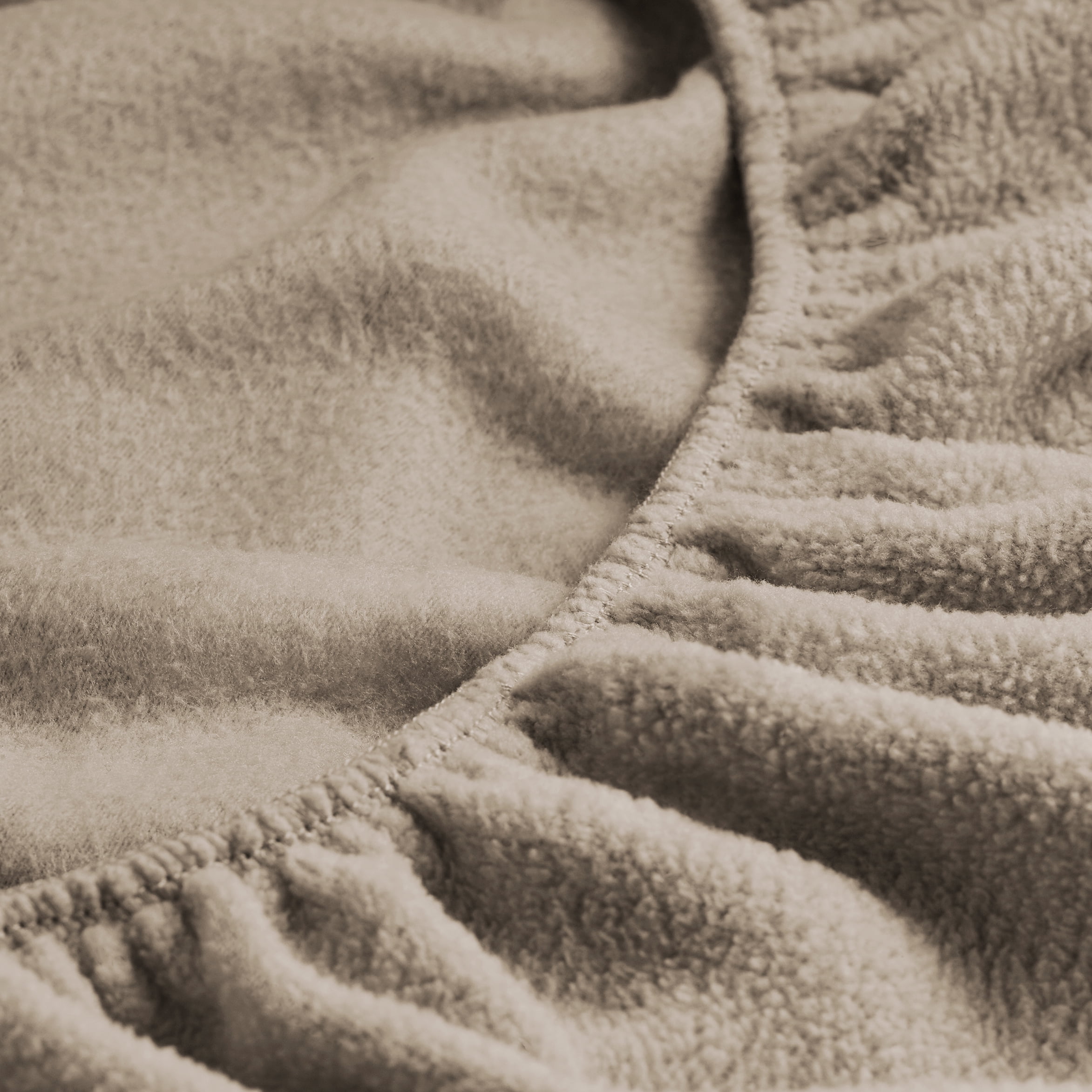 Bare Home Fleece Super Soft Premium Sheet Set - Extra Plush Pill-Resistant All Season Cozy Breathable Hypoallergenic (Twin XL, Taupe)
