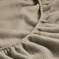 thumbnail image 3 of Bare Home Fleece Sheet Set, Warm Plush Polar Fleece, Pill Resistant, Queen, Taupe, 3 of 6