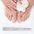 thumbnail image 5 of Lima de uñas de doble cara de acero inoxidable, herramienta de manicura de ranura larga, tira para pulir uñas, 5 of 5