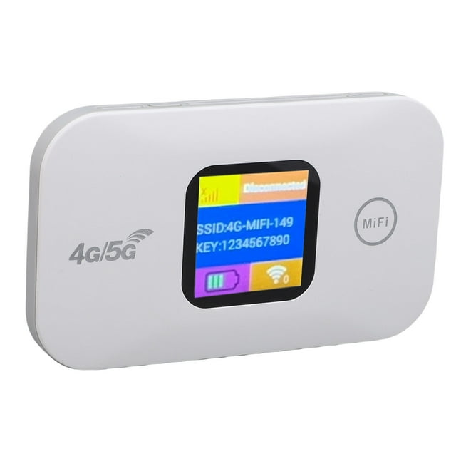 Portable WiFi Hotspot, Supports 10 Devices Stable Connection 4G 5G Mobile Hotspot for Outdoor for RV