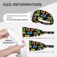 thumbnail image 2 of Math ruler colorful Print Headbands for Women Men, Workout Elastic Sweat Band for Yoga Running Cycling Gym Exercise Non Slip Head Bands for Women's Hair, 2 of 5