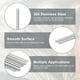 thumbnail image 2 of Uxcell Paquete de 20 Varillas Sólidas Redondas de Acero Inoxidable 304, 1.8x300mm Varillas de Eje Sólido de Metal para Manualidades de Bricolaje [0.07x11.81IN], 2 of 6