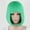 Green, variant on Bob Wigs for Women, 12" Short Hair Wig with Bangs, Natural Fashion Synthetic Wig, Cute Colored Wigs for Daily Party Halloween Cosplay