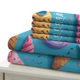 thumbnail image 5 of 3D Ice Cream Printed Comforter Cover Set Children Adult Unique Design Bedding Set Bedroom Decor,Twin (68"x86"), 5 of 5