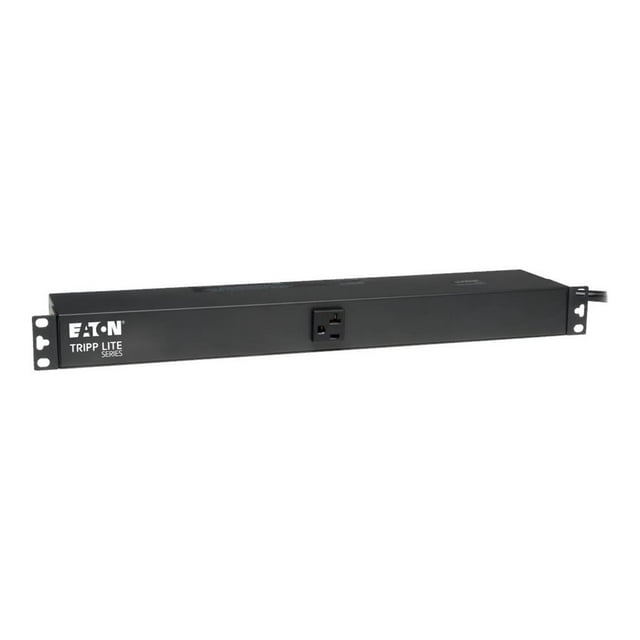 Eaton Tripp Lite Series PDU Basic 2.4kW 120V Single-Phase - 13 NEMA 5-15/20R Outlets, 5-20P Input, 6 ft. Cord, 1U Rack-Mount - Power distribution unit (rack-mountable) - 20 A - AC 100/120/127 V - 1-phase - input: NEMA 5-20P - output connectors: 13 (NEMA 5-15/20R) - 1U - 6 ft cord