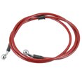 thumbnail image 1 of 170cm 66.93" 10mm Motocicleta Trenzado Freno Embrague Aceite Mangueras Tubería Rojo, 1 of 1