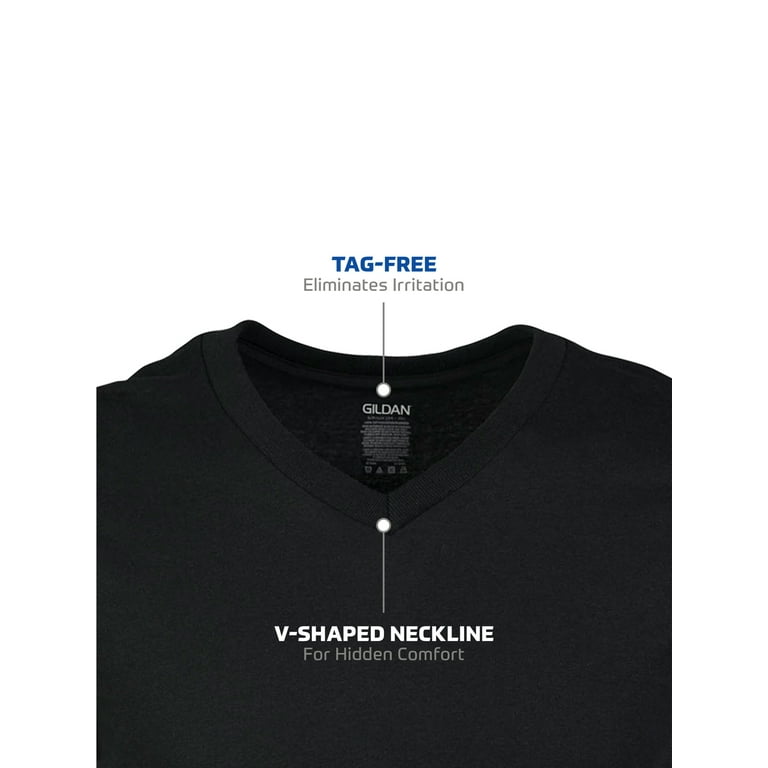v shape black t shirt