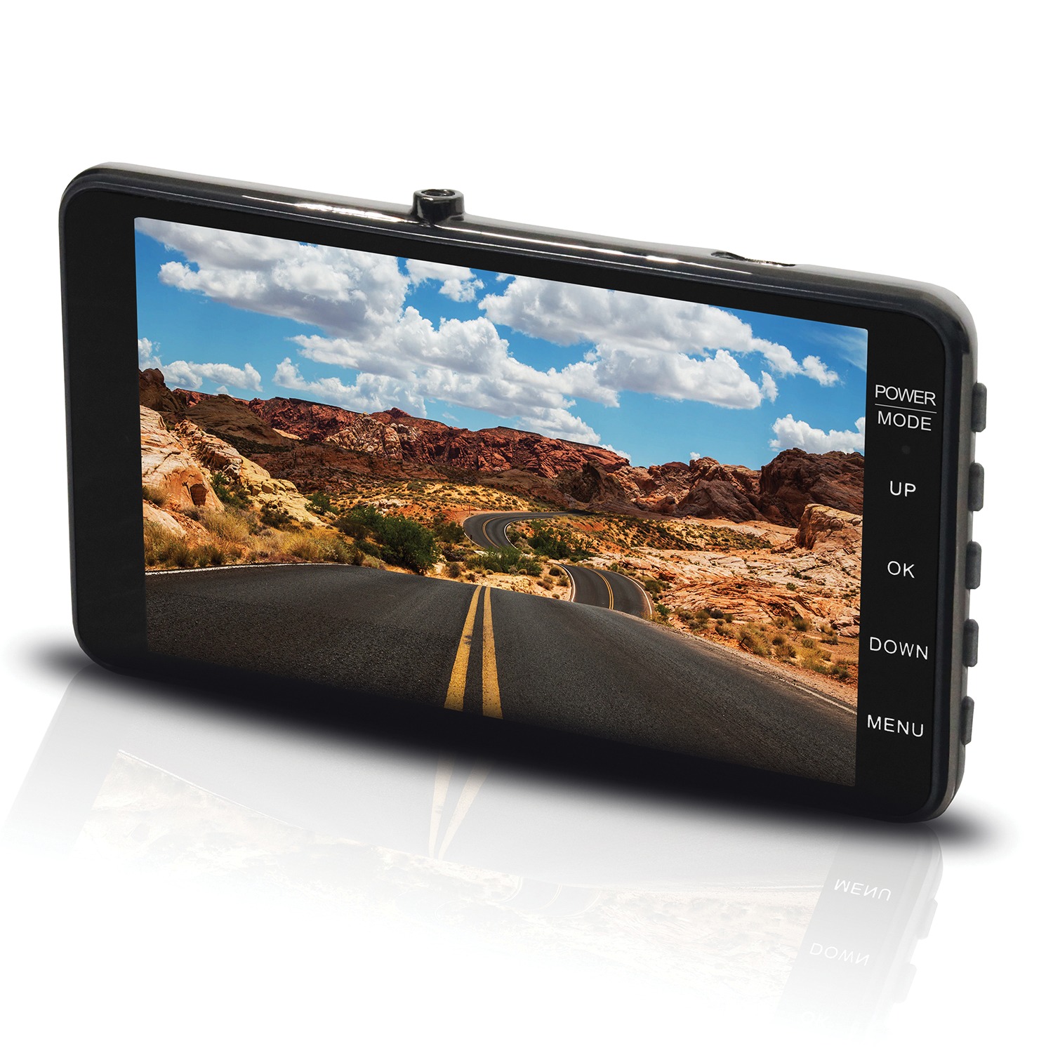 Minolta MNCD42-BK MNCD42 1080p Full HD Dash Camera with 4-Inch LCD Screen Black)