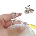 thumbnail image 3 of Miangastore Crochet Accessory Silver 8Pcs 0.7x0.8x0.8in, 3 of 8