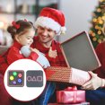 thumbnail image 3 of Juego de 5 piezas de dados coreanos, juguete portátil para atrapar piedras con impresión 3D, juego interactivo de lanzamiento de piedras, multijugador para la coordinación mano-ojo, 3 of 9