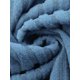 thumbnail image 5 of INSPIRAR CHIC Conjuntos de Pijamas de Punto Acanalado para Mujeres de 2 Piezas, Parte Superior de Manga Larga y Pantalones, Ropa de Dormir, PJs, Conjuntos de Ropa de Estar en Azul Oscuro, 5 of 5