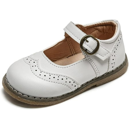 

Girl s Classic Mary Jane School Uniform Shoes Flat Dress Shoes