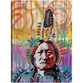 thumbnail image 1 of Cuadro Decorativo - Toro Sentado morado Jr  Impresión en canvas, estrechado., 1 of 2