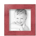 thumbnail image 2 of ArtToFrames 5" x 5" Pink Picture Frame, 5x5 inch Pink Wood Poster Frame (WOM-4431), 4 Pack, 2 of 7