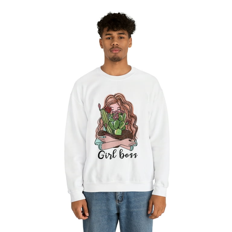 Girl boss sweatshirt clearance