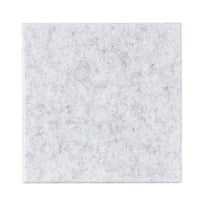 Sound Absorbing Noise Dampening Acoustic Self-adhesive Panel Wall Treatment 9" x 9" x 0.4", Grey Square, 12-pack