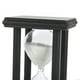 thumbnail image 3 of Reloj de arena de madera de 30 minutos, temporizador, ideal para regalo o decoración, color blanco., 3 of 9