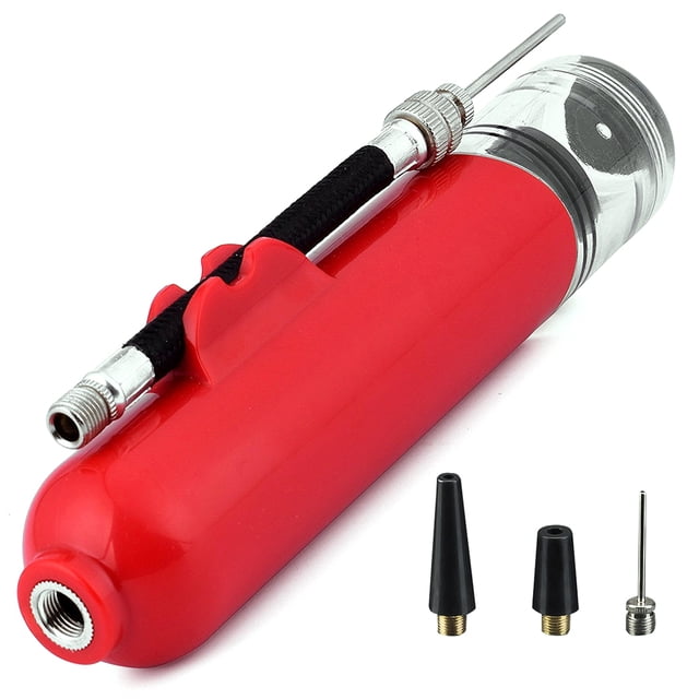 Ball Pump,Dual Action Ball Pump Portable Ball Pump Air Pump For Basketball Football Volleyball Balls
