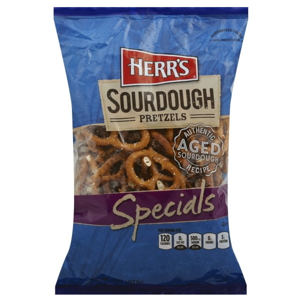 Herr's Low Fat Sourdough Specials Pretzels, 16 Oz.