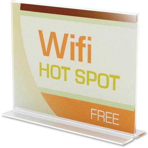 Deflect-O Anti-Glare Double-sided Sign Holder