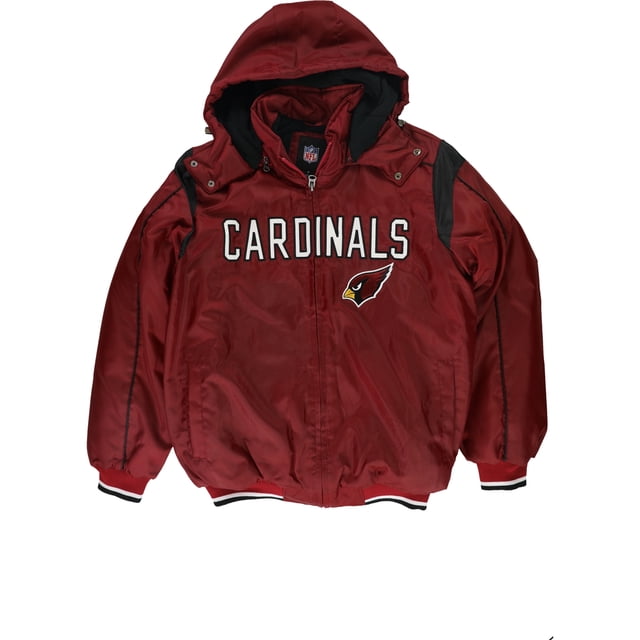 Chamarra NFL Arizona Cardinals para hombre rojo mediano