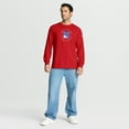 thumbnail image 3 of Men's Fanatics Red New York Rangers Authentic Pro Property Of Practice Long Sleeve T-Shirt, 3 of 5