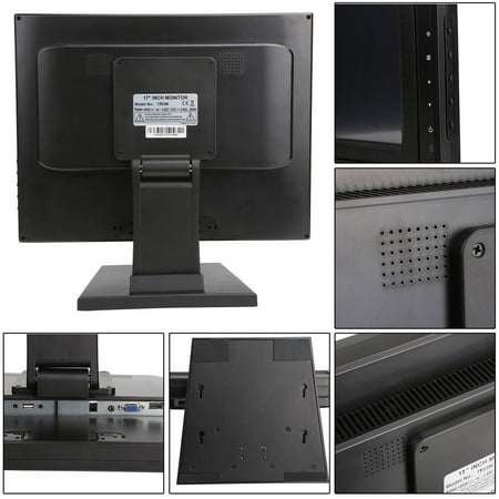 Hot 17 Inch Touchscreen Display Monitor Thin for PC LED Monitor 1024 X 768 Retail Store Shop Restaurant Bar for Retail, Point-Of-Sale (POS), VOD System