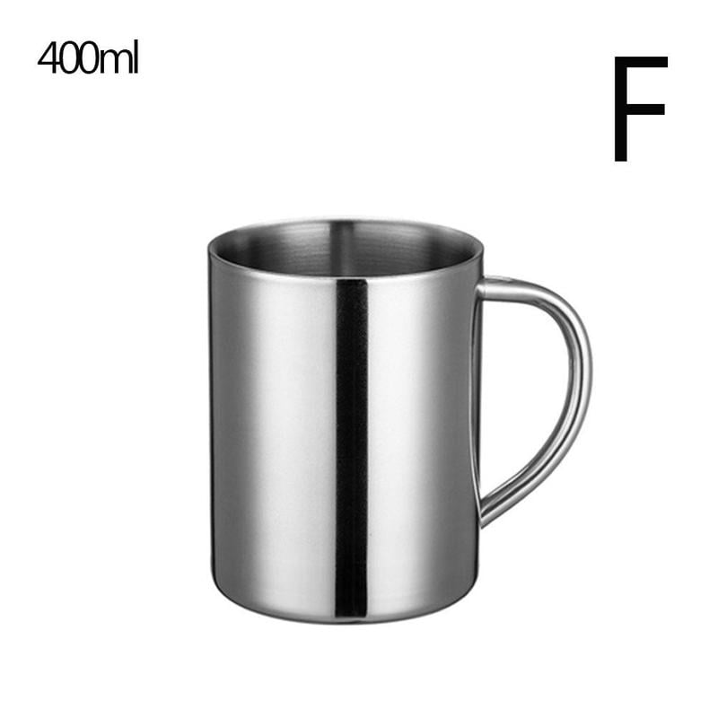 Stainless Steel Dual Wall Mugs Thermal Insulated Travel Coffee Tea Cup Drinkware 