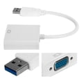 thumbnail image 6 of USB To VGA Adapter, Video Converter USB 3.0 To VGA Adapter 15Pin Female Computer Accessories For Desktop For PC For Laptop White, 6 of 8