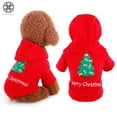 thumbnail image 5 of Luxtrada Christmas Pet Dog Puppy Knit Sweater Hoody Clothes Costume Winter Sweater Costume Gifts For Small to Medium Dogs, 5 of 8