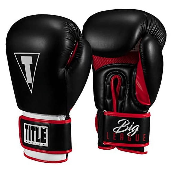TITLE Boxing Leather Big League XXL Bag Gloves 2.0 - Boxing Gloves, Punching Bag Gloves, Kickboxing Gloves, Punching Gloves, Heavy Bag Gloves, Boxing Gloves Men, Boxing Gloves Wome