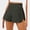 Army Green, variant on ZZwxWA High Waisted Athletic Running Shorts for Women Shorts High Split Quick Dry Gym Workout Shorts with Liner