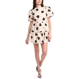 English Factory womens Ric Rac Midi Dress, xs, Blue - Walmart.com